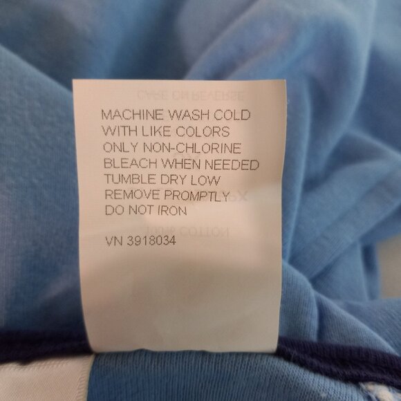 Prospirit 3X Tank Top Light Blue Sleeveless Contrast Trim Notched Neckline NEW - Picture 6 of 6